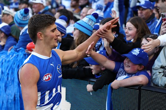Harry Sheezel is a key member in North Melbourne’s rebuild.