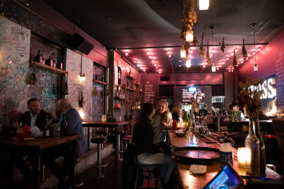 Mary’s Underground in Circular Quay, one of the venues being paid to stay open later by the government.