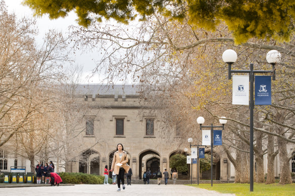 Staff at the University of Melbourne will take strike action next week.