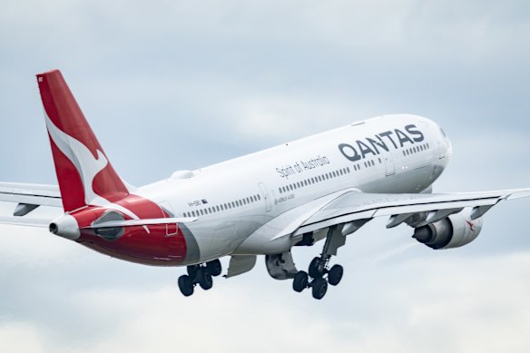 The fuel price shock is eating into Qantas’ profits.