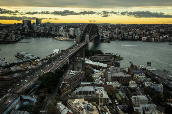 Then-treasurer Dominic Perrottet blocked government plans to introduce northbound tolls on the Sydney Harbour Bridge.