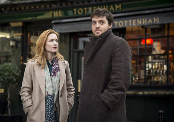 Tom Burke and Holliday Grainger as Cormoran Strike and Robin Ellacott in the small-screen adaptation of Robert Galbraith's crime novels.