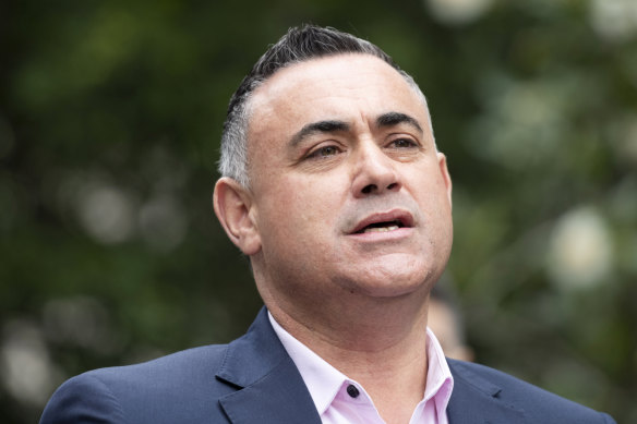 NSW Deputy Premier John Barilaro has been among rugby league's biggest advocates in recent months.