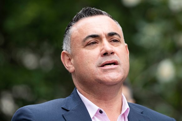 NSW Deputy Premier John Barilaro has been among rugby league's biggest advocates in recent months.