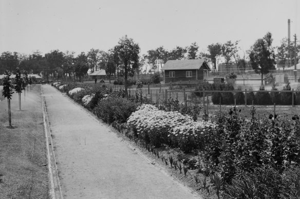 The Yallourn township circa 1930 created to service the coal industry. 