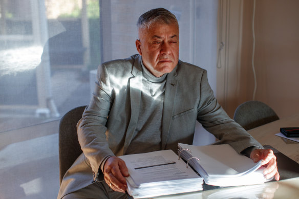 Giovanni Busa says he has spent more than $300,000 on medical and legal costs. “I have to see justice,” he says. 