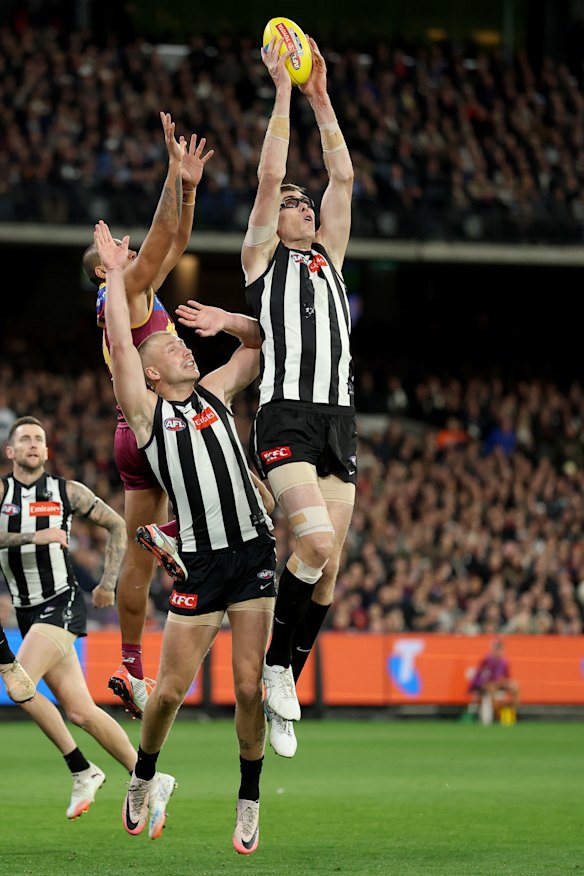 High-flyer Mason Cox has been delisted by the Magpies. Could he find a new home in the off-season?