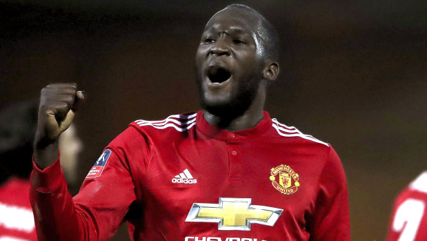 Romelu Lukaku continued his FA Cup scoring run.