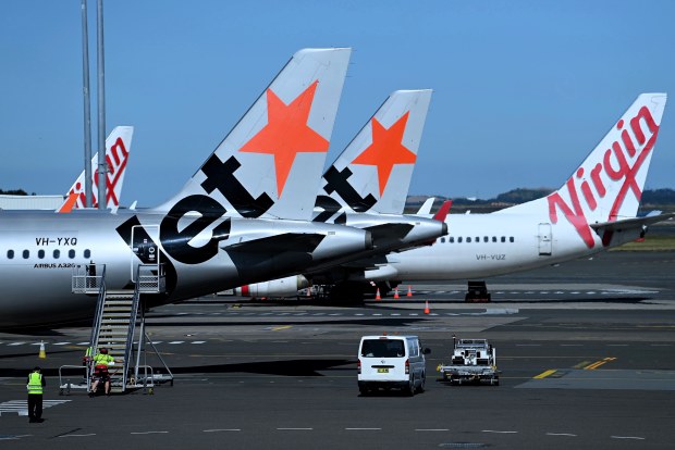 Qantas and Jetstar make up 65 per cent of the market industry in Australia.