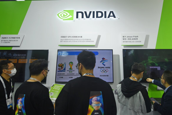 The frenzy over AI has sent Nvidia shares soaring.