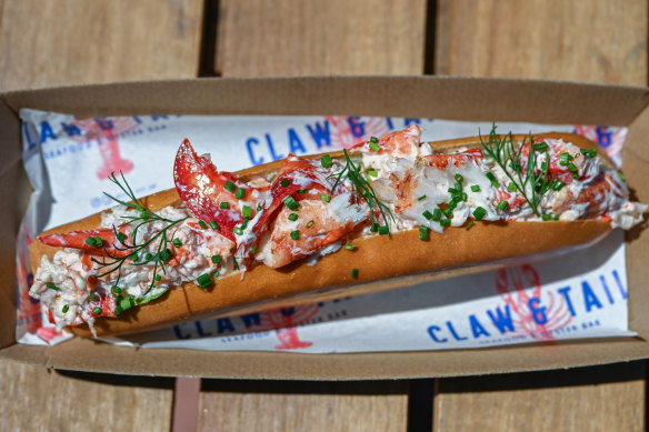 Lobster roll.