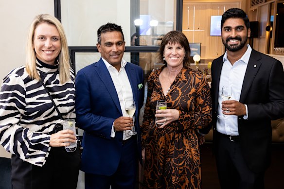 Rikki Lea Bestall - Screenwest, Brian Pereira - Crown Perth, Julie Colvin - Derwent Search, Robin Rapose - Nine.