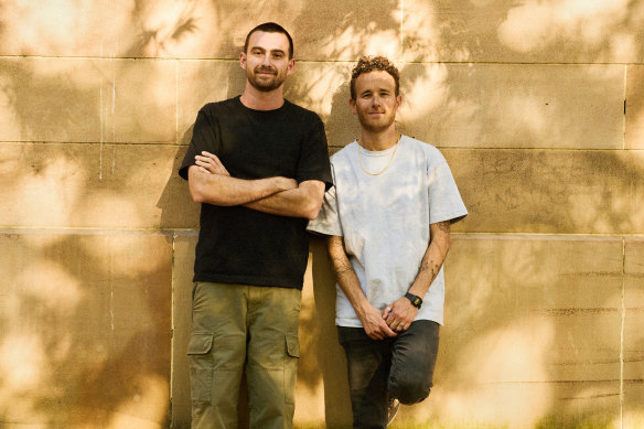 Former head chef at The Apollo Stefano Marano (right) and business partner Jack Reid will open Avia, a 60-seat European restaurant, near Taylor Square.