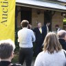 Auction of 54 Grose Street, North Parramatta. The property sold for $1.1 million.