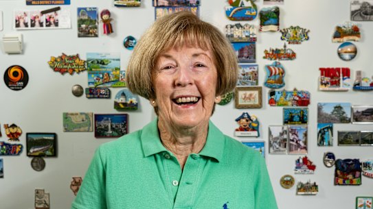 Wilma Skupch has travelled all her life, but she has become a jet-setter in retirement.