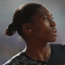 South Africa's double Olympic champion Caster Semenya.