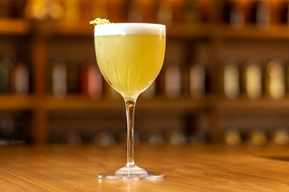 The Appletini at Victorian fine diner Barragunda.