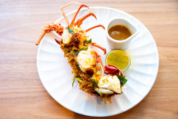 Kurumba’s signature lobster kottu.