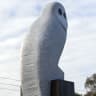 Phallus-y: Did this town just copy the Belconnen owl?
