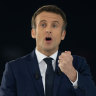 Rising support for far-right pushes nervous Macron on eve of election