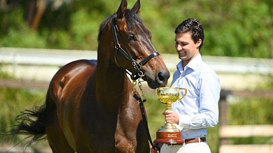 Sam Freedman venceu a Melbourne Cup de 2023 sem lutar.