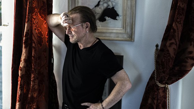 Living in Ireland “saves us from ourselves”, Bono says of U2’s overwhelming success. “You’d better be funny, because it doesn’t matter how much you’ve got in your back pocket, they just yawn in your face.”