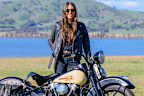 Melbourne motorbike rider Simoen van der Meent.