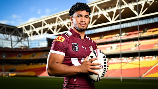 Robert Toia will make his Queensland Maroons debut after just 10 NRL games.