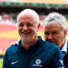 Hiddink winds back clock before switching focus to Socceroos’ future