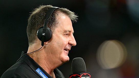 Not so sunny days: Ross Lyon has taken a swipe at Gold Coast, prompting the Suns to respond in kind.