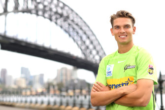 Chris Green will captain the Thunder on Monday, less than two years after being suspended for having an illegal bowling action.