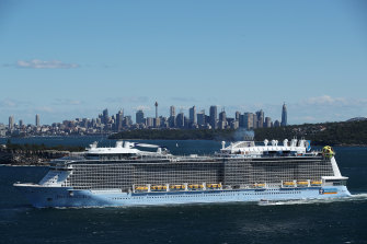 Federal Health Minister Greg Hunt said the government was working with the states and territories to consider relaxing the ban on cruise ships in Australian waters. 