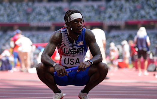 Cravon Gillespie reacts to the US miss.