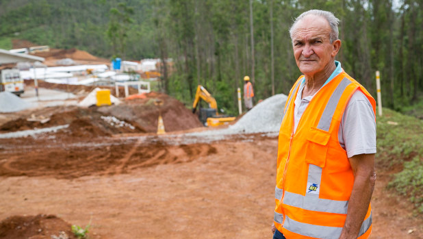 'The eyes of the old village": Jose de Nascimento de Jesus, known as Zezinho do Bento, survived the Samarco disaster. 