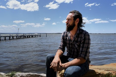 Afghanistan war veteran Hayden Youngman in Toukley, NSW.