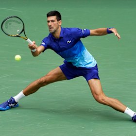 Novak Djokovic at the US Open.