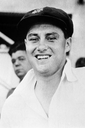 Australian Test cricketer Barry Jarman in 1968.