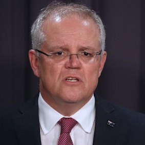 Prime Minister Scott Morrison on Sunday night.