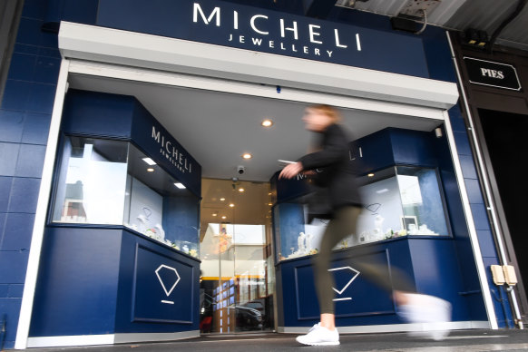 Micheli Jewellery in Moonee Ponds. 