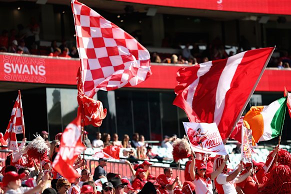Swans AFLW fans had plenty to cheer about at the SCG.