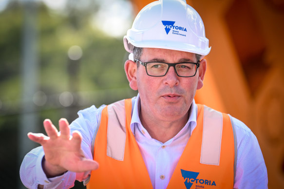 Premier Daniel Andrews has led a big build agenda.