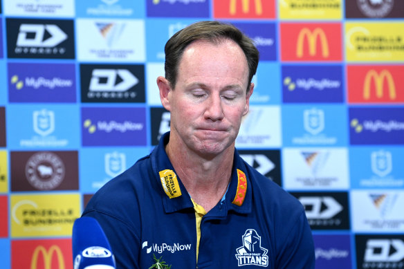 Queensland sides from rival football codes have been left blindsided by coaching appointments, including the Gold Coast Titans following Justin Holbrook’s axing.