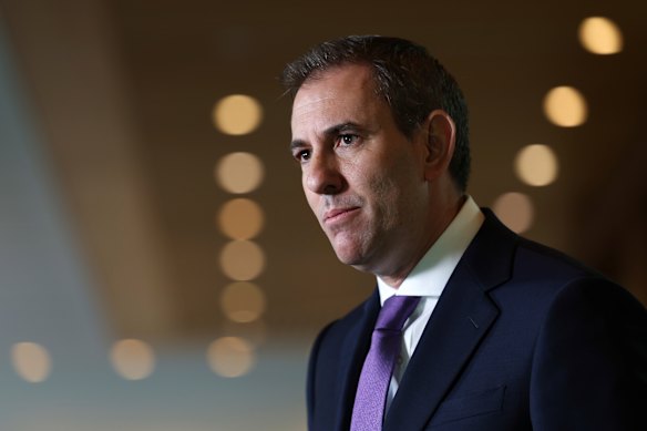 Treasurer Jim Chalmers says his superannuation changes are needed to repair the budget.