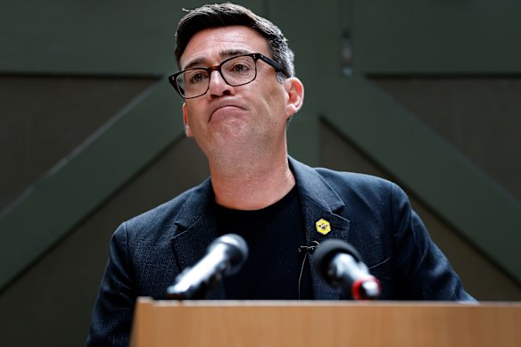 Il probabile successore di Starmer come primo ministro, Andy Burnham.