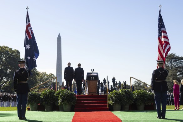 President Joe Biden and Prime Minister Anthony Albanese during the recent trip.