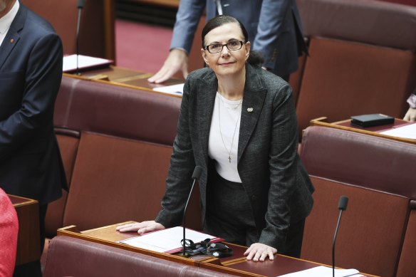 Liberal Senator Concetta Fierravanti-Wells.