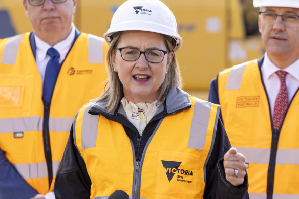 Victorian Premier Jacinta Allan..