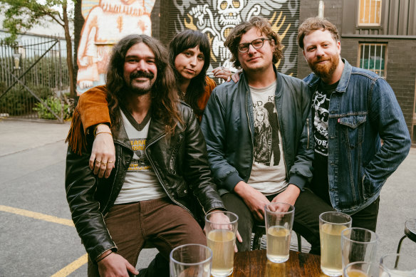 Wild (Inner) West pioneers Caitlin Harnett and the Pony Boys.