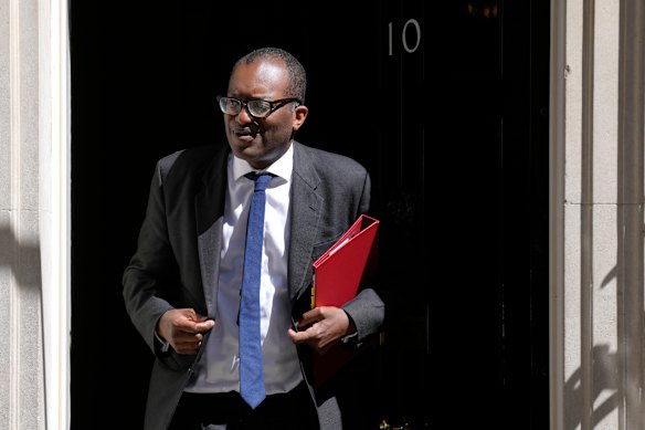 British chancellor Kwasi Kwarteng.