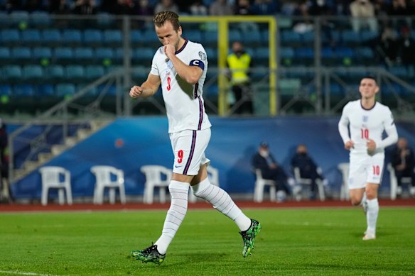 Harry Kane scored four goals in England’s big win.
